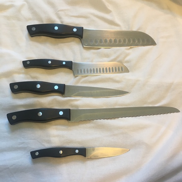 Chicago Cutlery Metropolitan High-Carbon Blade Block Knife Set (15-Piece) - Picture 10 of 14